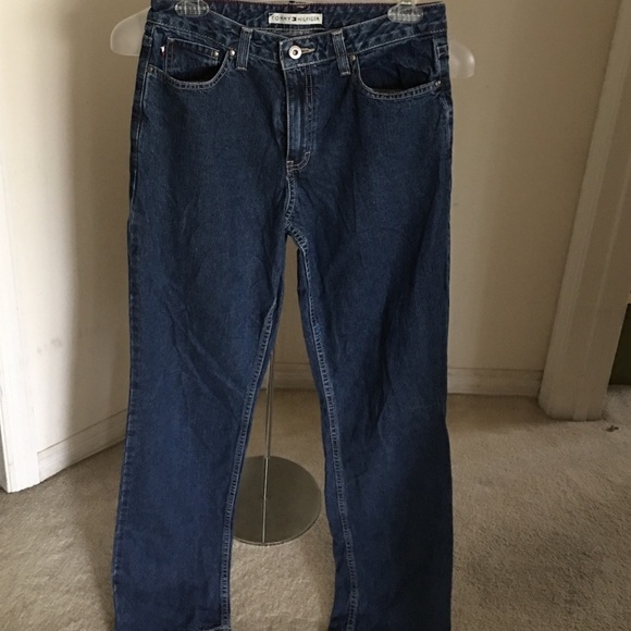 𝅺TOMMY Hilfiger jeans size 6 straight leg - Picture 1 of 4